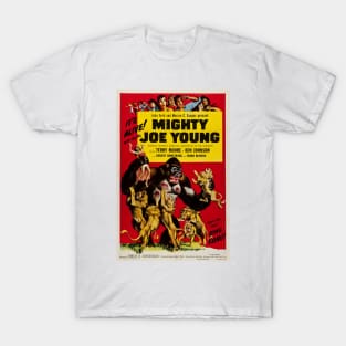 Mighty Joe Young 1953 Film Advertisement Retro Movie T-Shirt